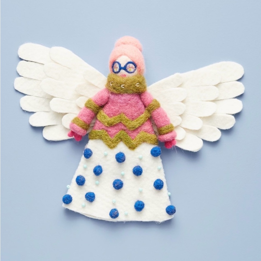 ISO Anthropologie Quirky Angel Tree Topper